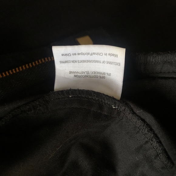 SOLD! Tory Burch black straight leg pants size 12 - Picture 4 of 6